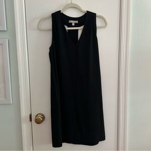 Banana Republic Black Sleeveless Shift Dress
